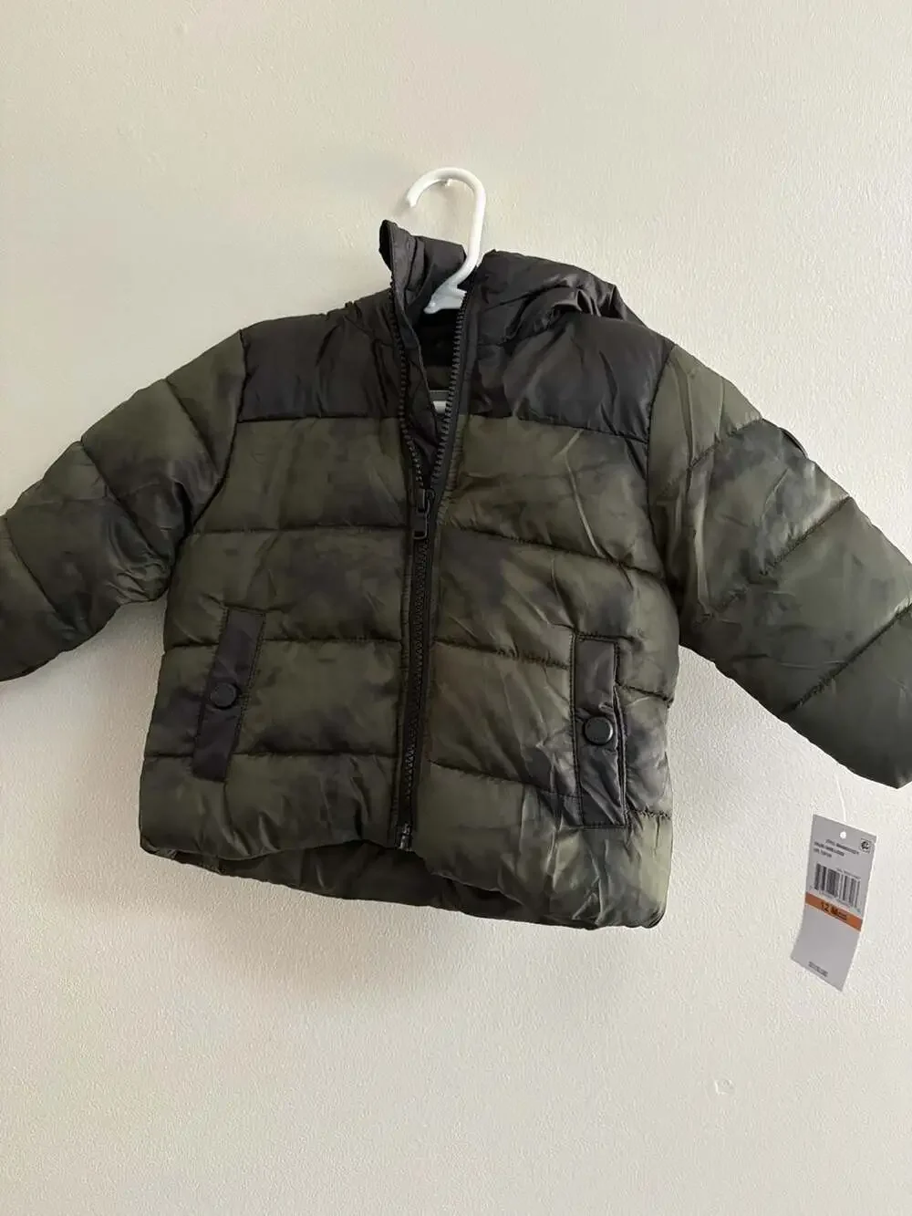 Michael Kors Baby Boys Puffer Jacket Dark Loden 12 Months